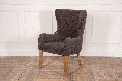Chamonix Upholstered Carver Chair with Arms